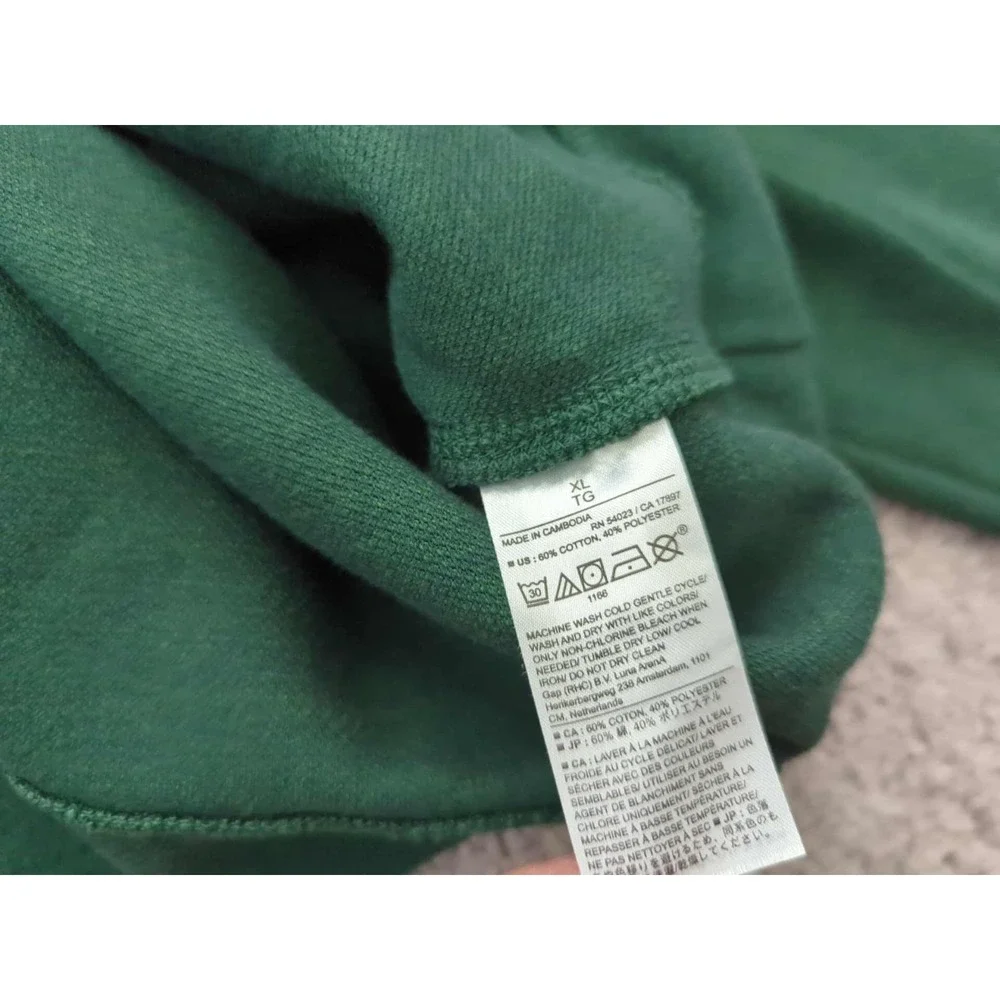 Banana Republic Sweater‎ Mens XL Green Pullover Long Sleeve Preppy Casual